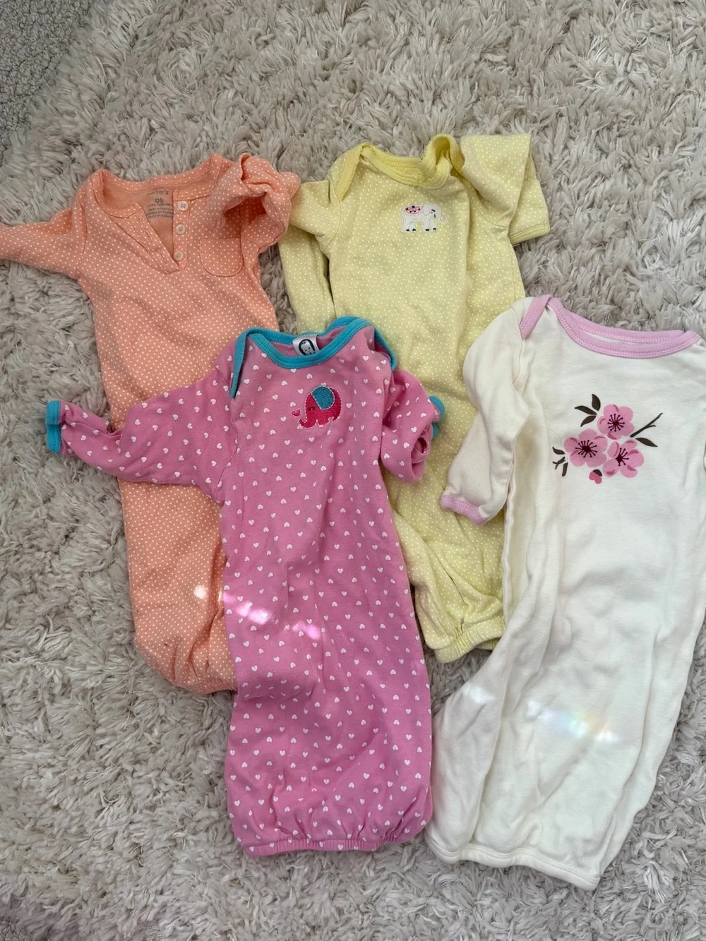 Carters entire newborn